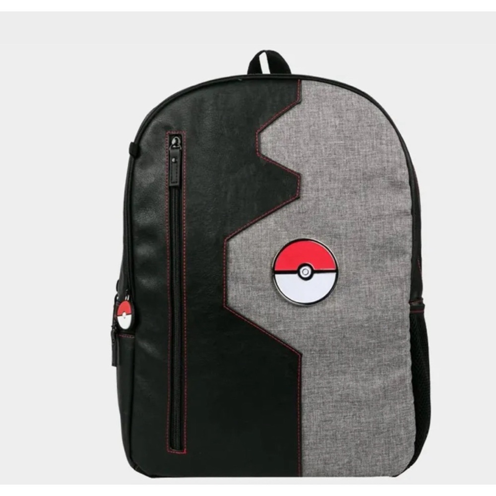 Mojo Black Poke Ball Pokemon Tech backpack